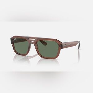 Ray-Ban Brown and Green Men's Glasses